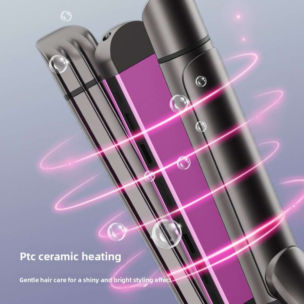 Fully Automatic Temperature Control 3-In-1 Curling Iron Negative Ion Curler Waves Big Curls