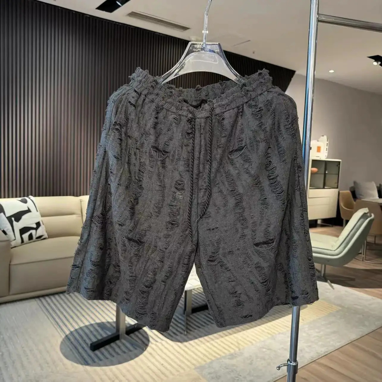 y Stylish Sleeveless Tshirt for Men Fashionable Versatile Solid Color Vest Summer Trendy Roundneck Set 250729