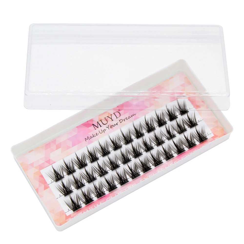New Style 36pcs DIY Segmented Eyelashes Cluster Extension Natural 3D Volume Fake Mink Silk Individual Lashes Makeup Tools Cilia Z250730