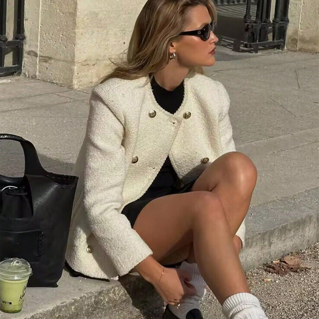 Free shipping designer coat for women Casual jacket fashionable personality simple and comfortable commuting suit