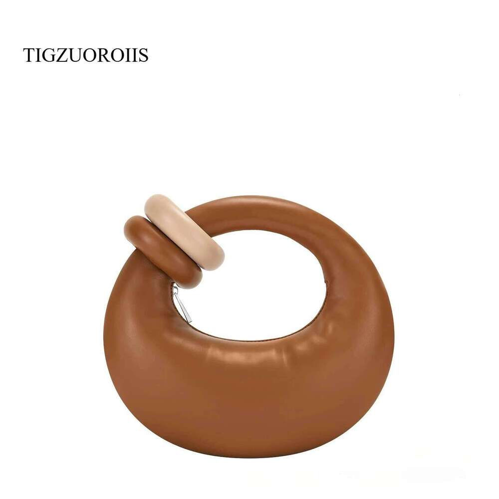 Fashion Winter Space Cotton Down Black Shoulder Bags Female Leather Flap Crossbody Bag Small Knot Padded Messenger Handbag Bolsa