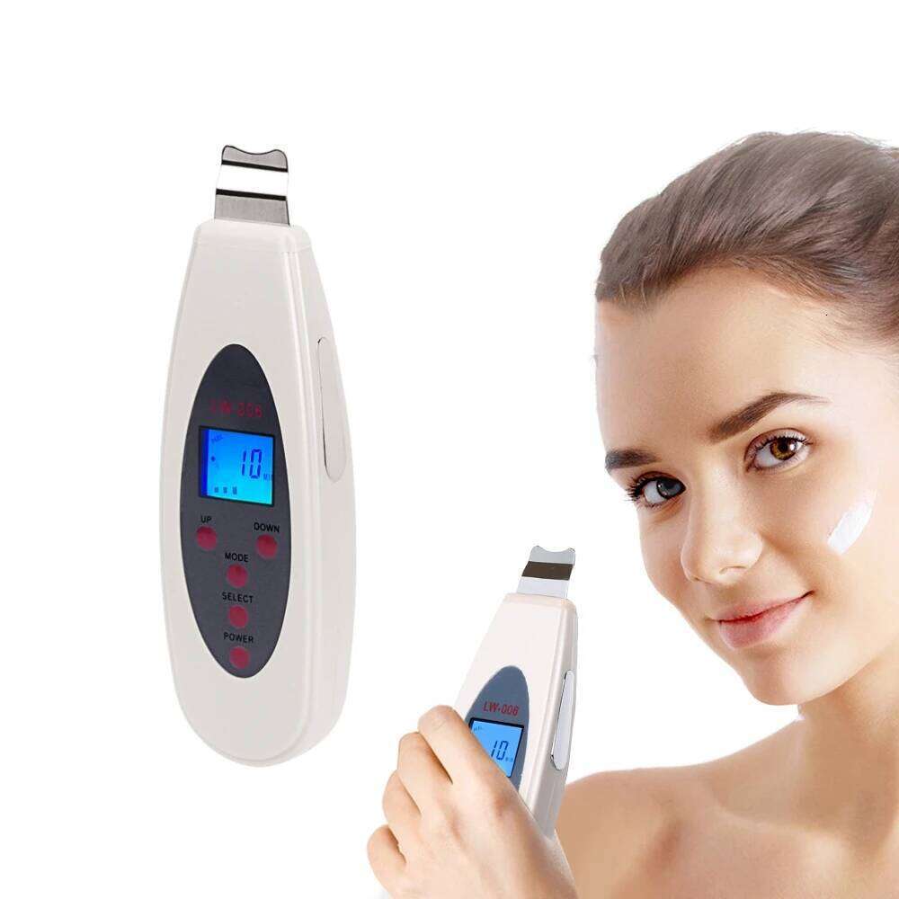 Ultrasonic Deep Facial Scrubber Cleaning hine Skin Peeling Blackhead Removal For Pore Cleaner Face