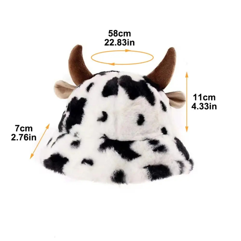 Fashion Faux Fur Fuzzy Bucket Hat Casual Hip Hop Fluffy Warm Hat Unisex Keep Warm Warmer Bonnet for Women Men 250724