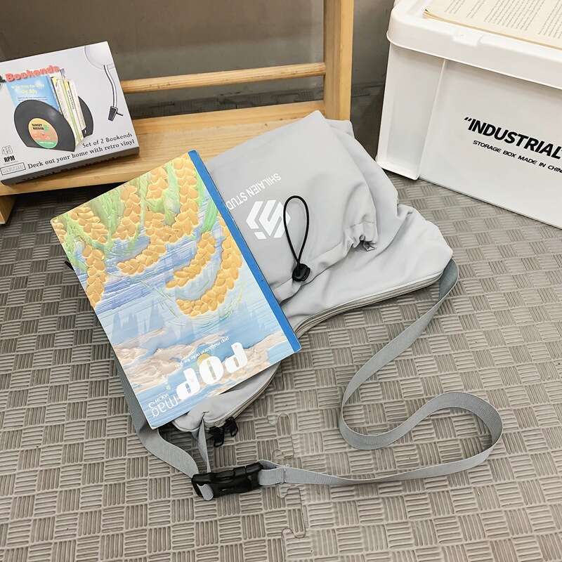 Crossbody for Men, Large Capacity, Lightweight Commuter Backpack, Men's Single Shoulder Bag, Unique Design, Minimalist Waterproof Bag