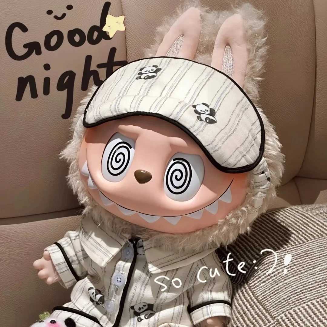 38cm For Zimomo Clothes Panda Pajamas Only Clothes Cute Casual Style Overalls The Fashionable And Creative Dressing Dolls X250730