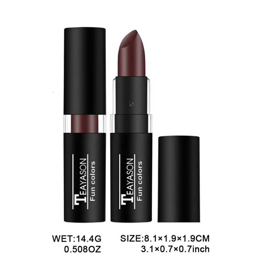 Lipstick Dark Lipstick White Nude Vampire Olive Green Black Purple Halloween Creative Makeup Retro European and American Style G250729