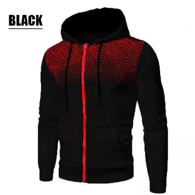 Autumn and Winter Casual Jacket for Men All Elite Wrestling Zipper Hoodie with Pocket Printing Sweater Sportswear 250729