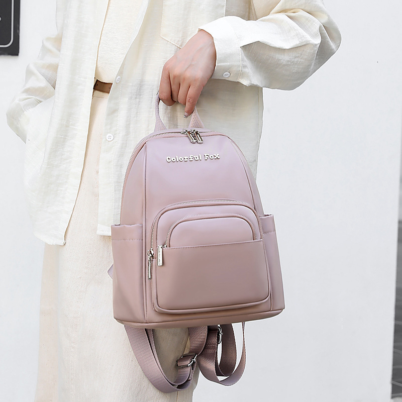 Colorful Fox New Korean Version Women's Fashion Trend Multi-layer Backpack Large Capacity Travel Bag ddmymoon