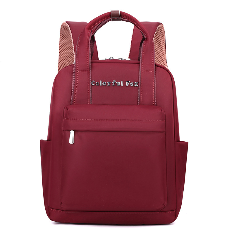 Colorful Fox Women's Large Capacity Backpack Outdoor casual Travel Bag ddmymoon