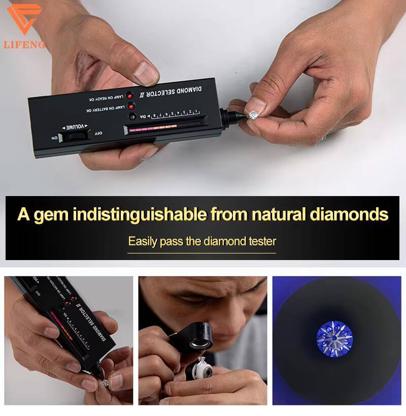 New Arrival Custom Jewelry Moissanite Bright Cut Natural Pink Round Diamond Cut Wholesale Price