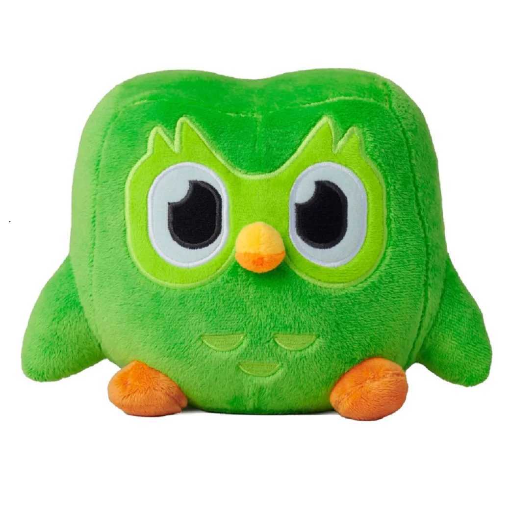 Green Duolingo Owl Plush Toy Duo Plushie Of Duo The Owl Cartoon Anime Owl Doll Soft Stuffed Animal Toy Children Birthday Gift X2507301
