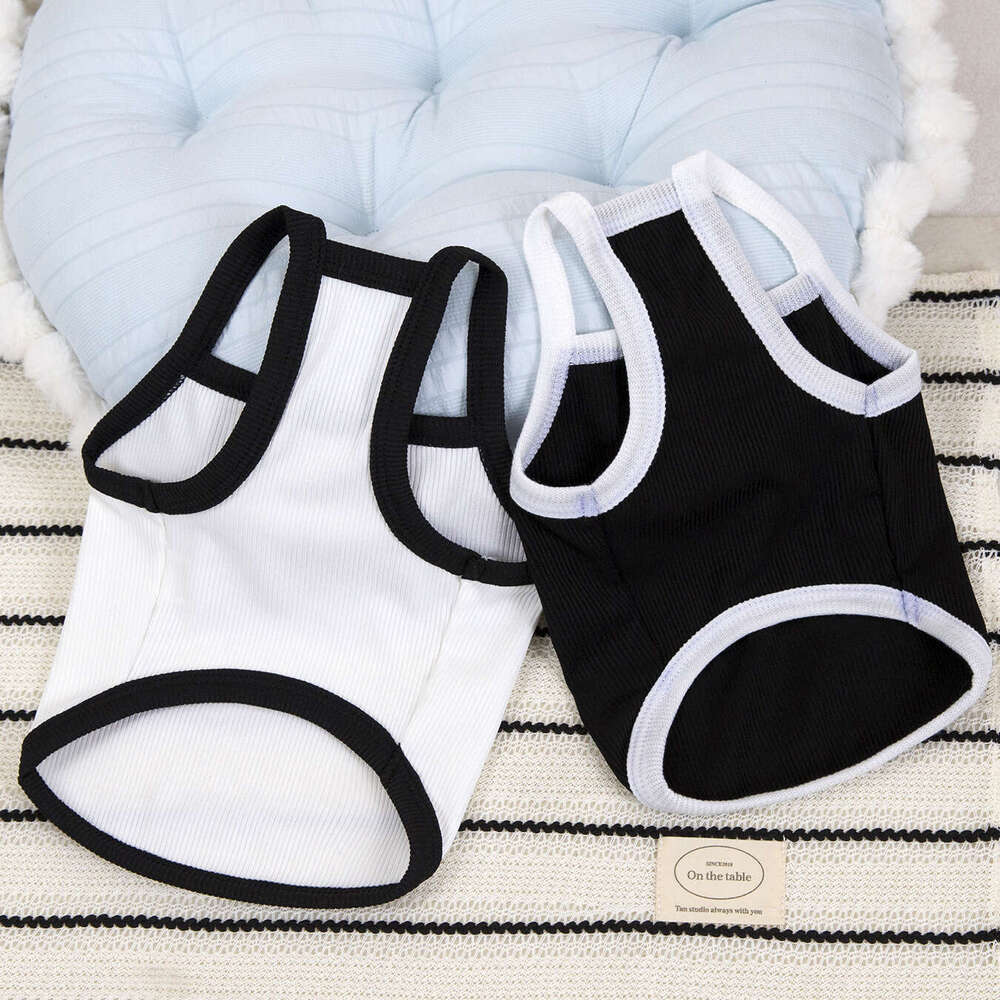 Pet Dog Cat Clothes Thin Spring Princess Camisole Teddy Bichon Refreshing Summer Simple Vest
