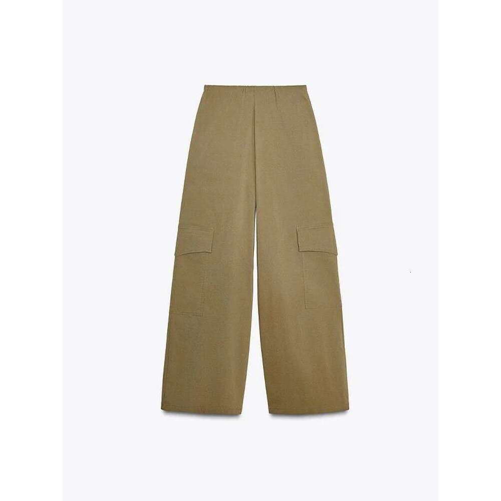 Women Tracksuit Pant Stand Collar Long Sleeve Jacket Loose Waist Pockets Wide Leg Pants Two Piece Set Lady Sport Suit