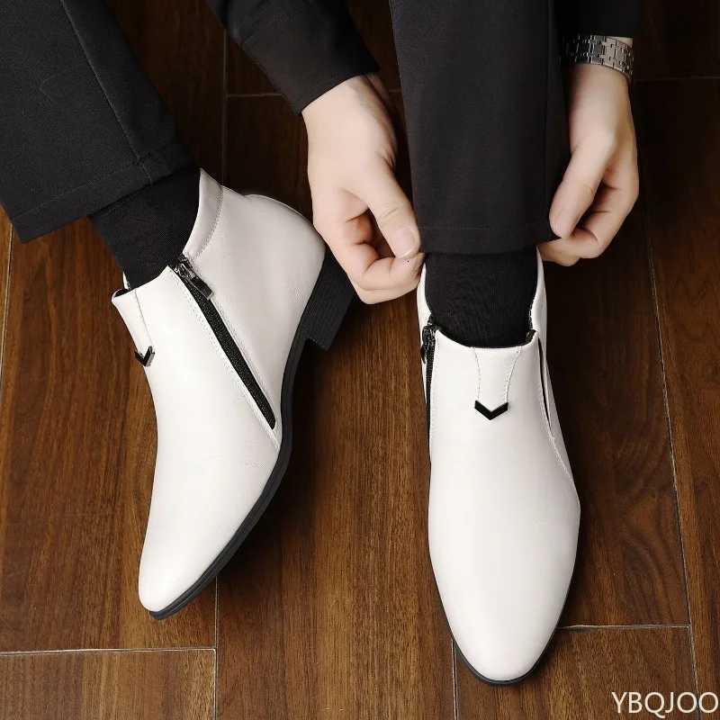 New Spring Men Elegant Minimalist Comfortable Dress Shoes Men Formal Fashionable Versatile Pointed Toe Business Shoes Y250730
