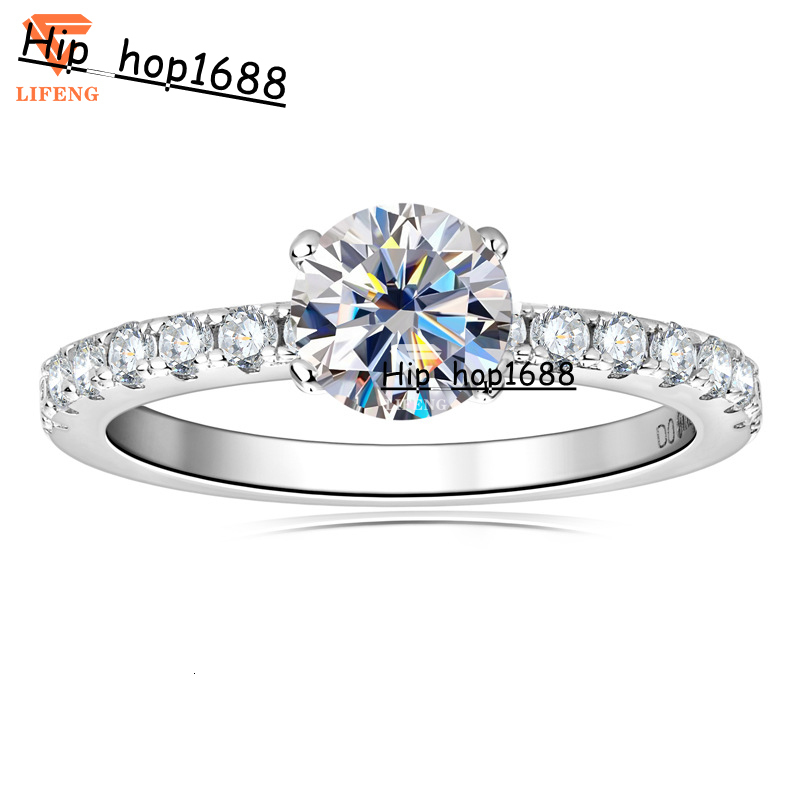 Wholesale Handmade Wedding Rings Couple Set Original Gold 14K Moissanite Diamond Ring 925 Sterling Silver Engagement Women Ring