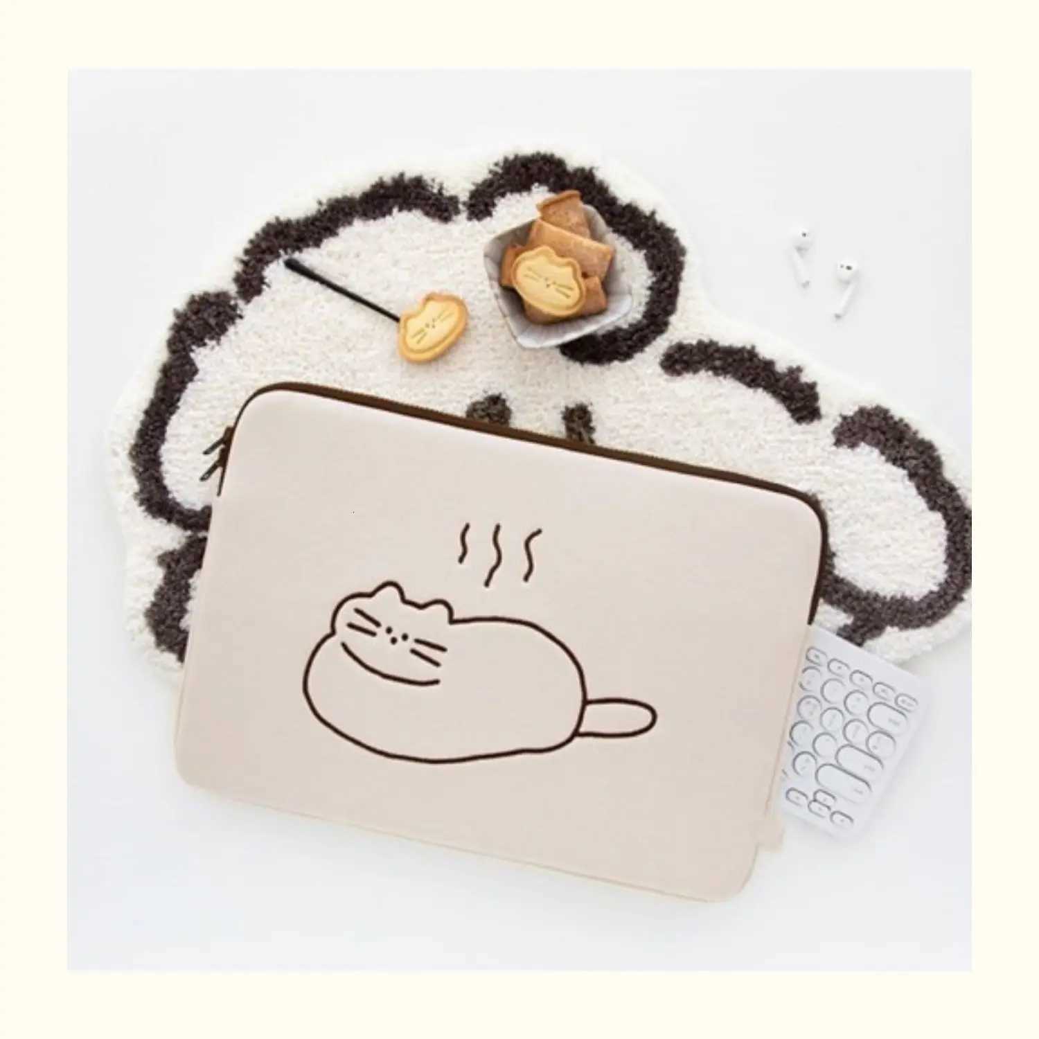 11/13.3 /13.6/14/15/15.6 Inch Cute Laptop Sleeve Bags Computer Bags for MacBook Pro 16 iPad 11 Inch Asus LG SAMSUNG Pouch Bag y250730