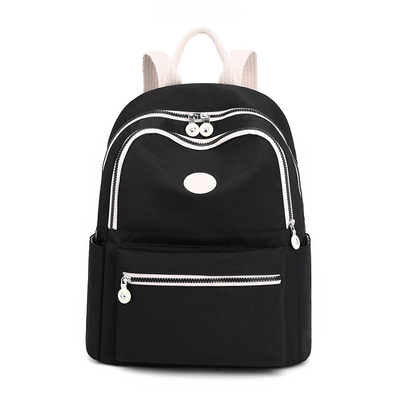 Colorful Fox New Women's Large Capacity Water-Resistant Travel Backpack Fashion Color-Block Campus School Bag ddmymoon