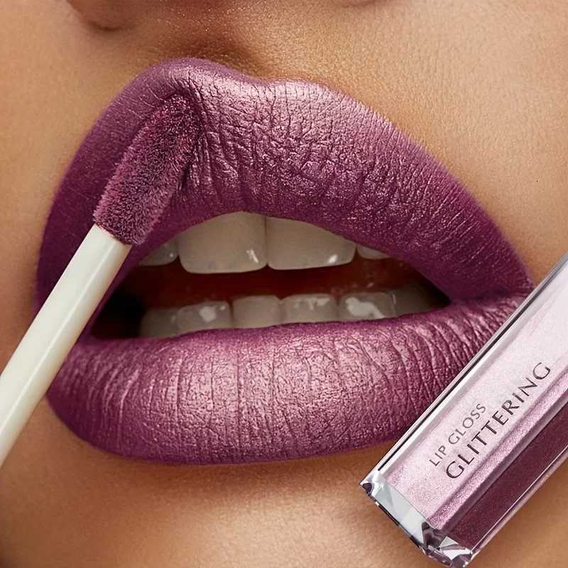 1PC Glitter Lip Gloss Matte Shiny - Waterproof Long Lasting Non-Sticky Vegan - for Party Wedding Daily Makeup G250728