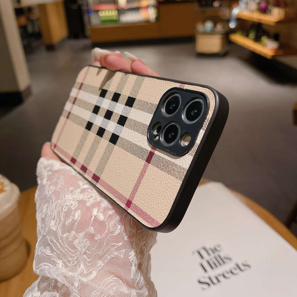 Suitable For Presbyopic 11/13 Apple 14 Phone Case Iphone 7 8 Plus Straight 12 Shockproof 16 Protective Cover Max Leather XR Soft Edge XS Unisex 15 Pro