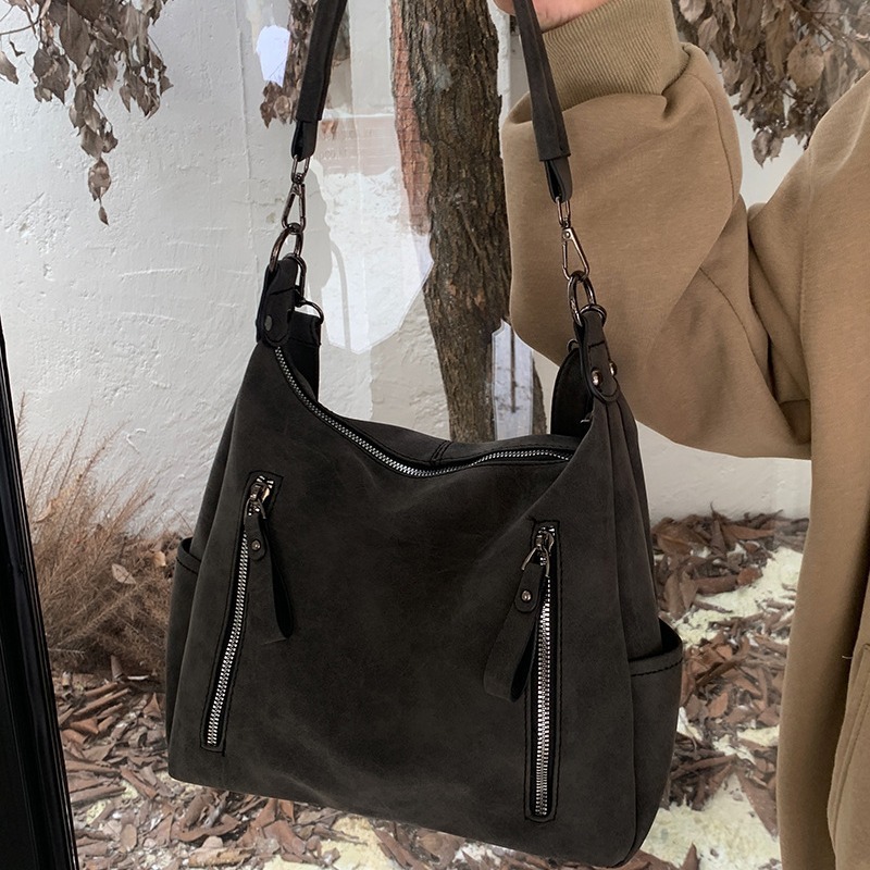 Designer Bag Maillard Retro Large Capacity Bag For Women Luxury Bag 2023 New Trendy Fashion Tote Bag Niche Texture Handbag Commuter Bag Tote Bag