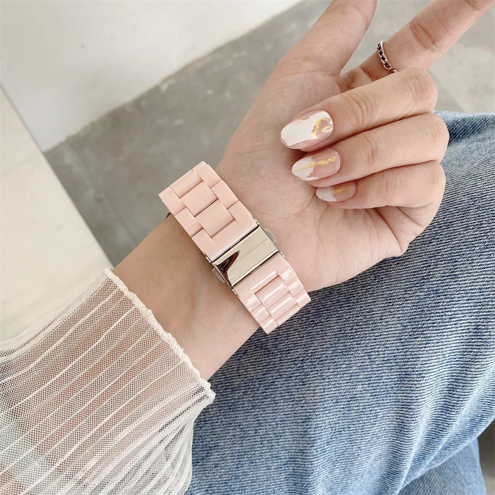 20mm/22mm Resin strap For 42mm/Active 2 40mm/44mm Gear S3 women Bracelet watch strap 250729