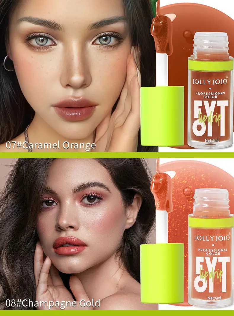 Clear Lip Gloss Crystal Jelly Lasting Moisturizing Lip Oil No Sticky Sexy Gloss Korean Fashion Liquid Lipstick Makeup Lip Care G250728