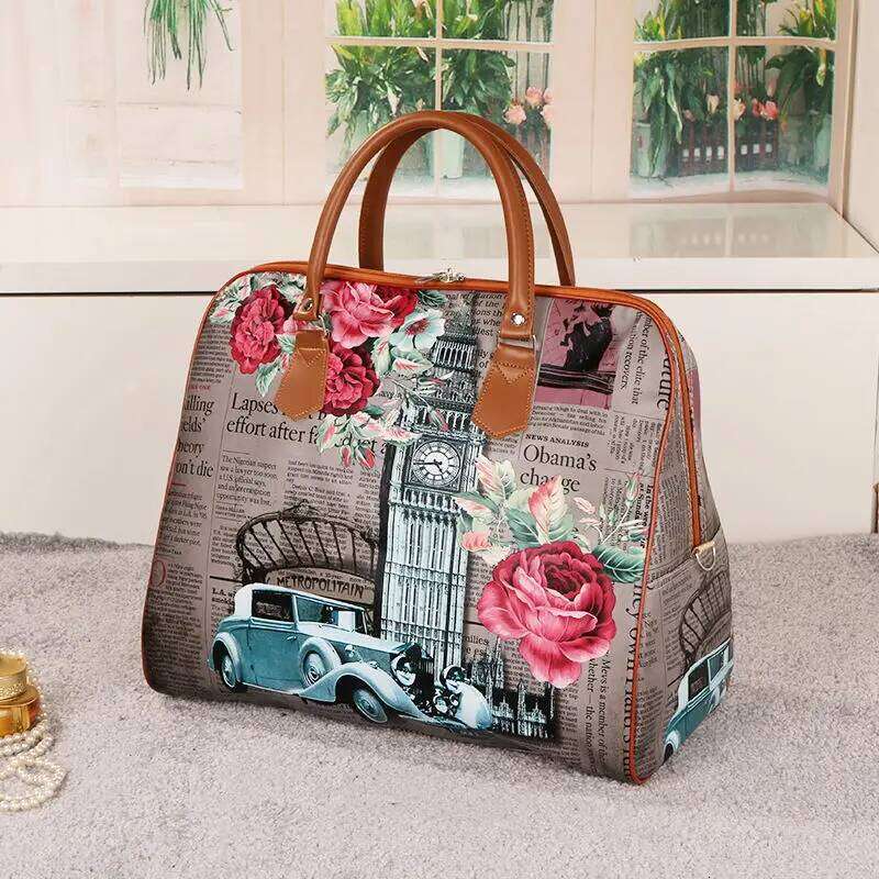 Hot Sale Famous Brands Women's Cartoon Lage Travel Bags Large Bag For Women Spain Bolsos Zl99