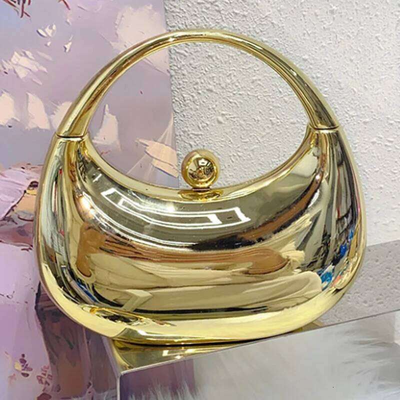 New Fashion Banquet Acrylic Shell Gradient Lipstick Change Handbag Box Bag