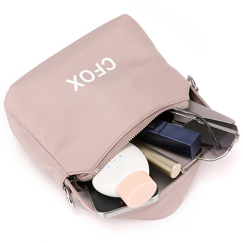 Colorful Fox New Korean Version Women's Single Shoulder Mini Simple Large Capacity Makeup Handbag Crossbody Bag ddmymoon