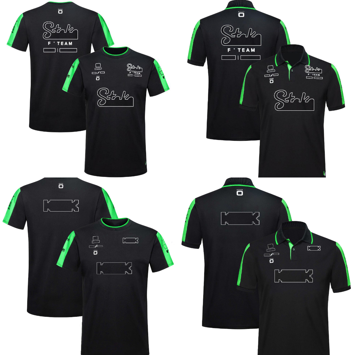 F1 2025 Team Polo Shirts Men Formula 1 Teamwear T-shirts New Season Driver Racing Breathable Jersey Tee Fans T-shirt Unisex