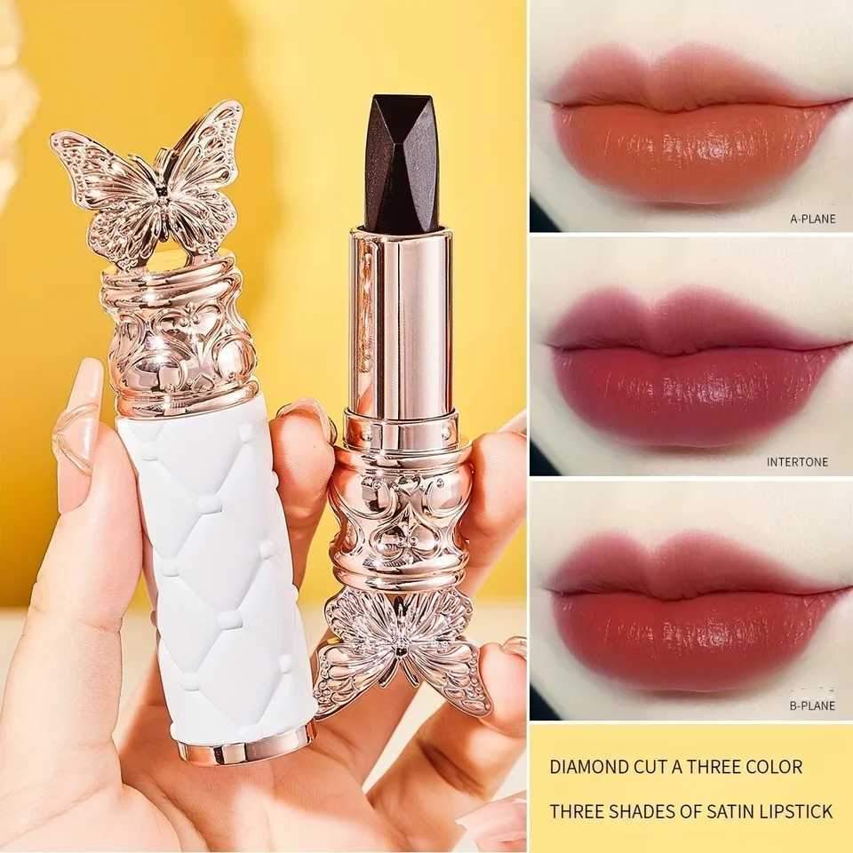 3 Color Non-Stick Lipstick Waterproof Long-Lasting Liquid Tint Moisturizing Tear-Off Lip Stain Color-Holding Formula G250729
