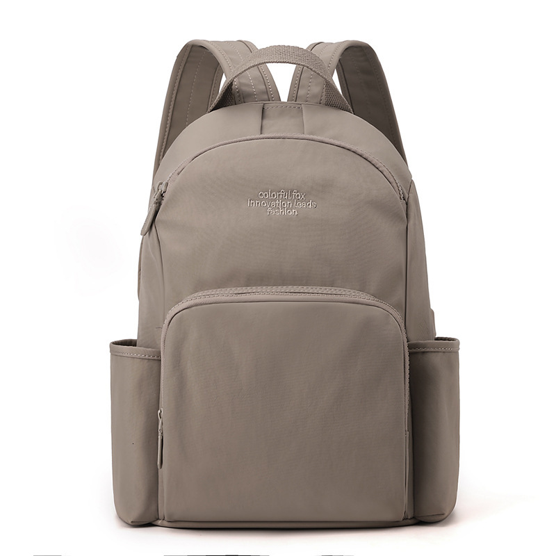 Colorful Fox Oxford Cloth for Women Commuting Laptop Large Capacity Travel Backpack College Student Bag ddmymoon