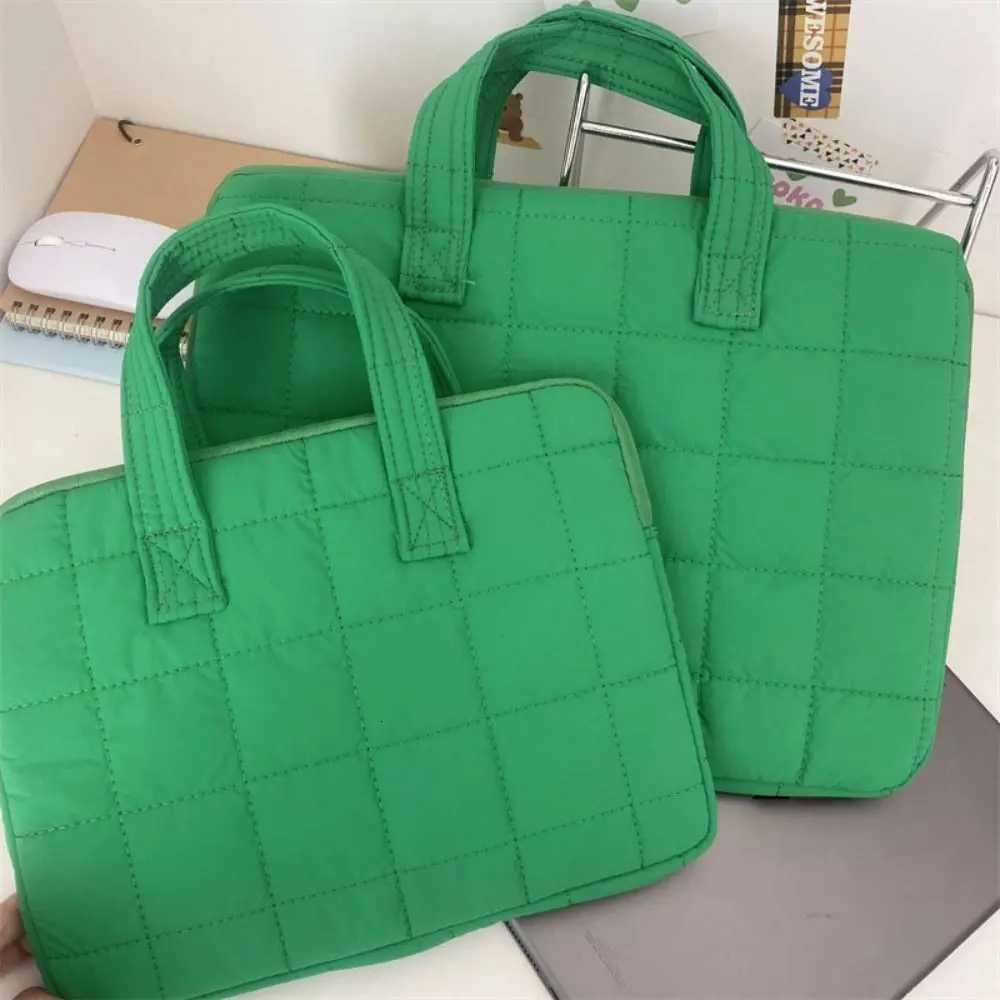 Soft Cott Laptop Sle Puffy Waterproof Laptop Protective Pouch Portable Anti-fall Notebook Bag for iPad Book Laptop y250730