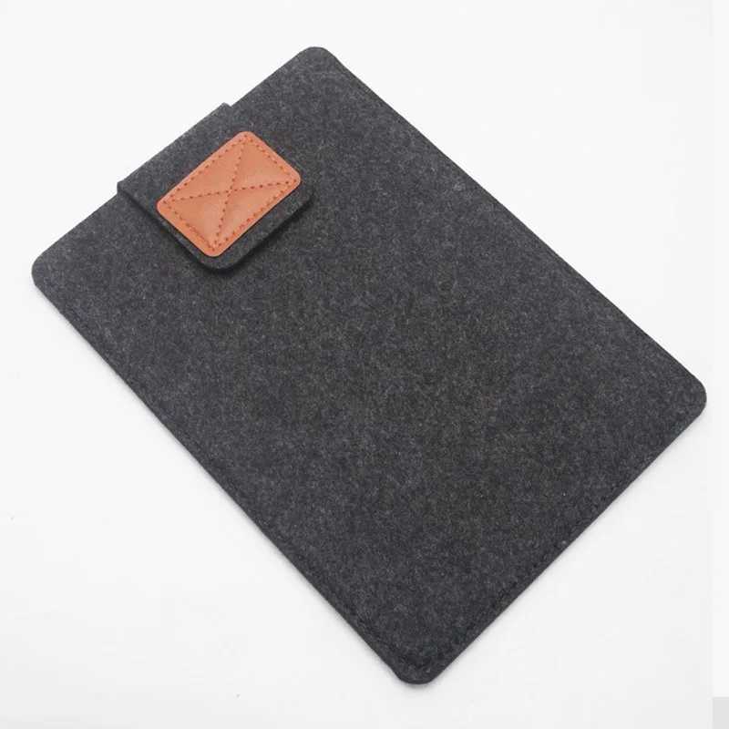Felt Sle Slim Tablet Case Cover Bag for Books Air Pro 11 13 15 Inch Solid Color Tablet Storage Bag y250730