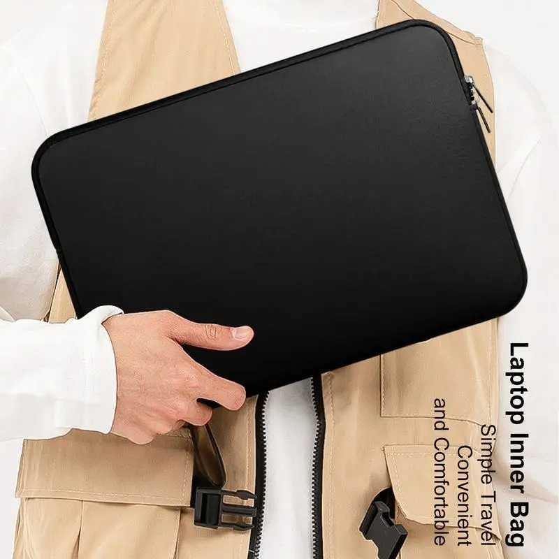 11/12/13/14/15 inch Laptop Sleeve Notebook Case for Books PC Tablet Laptop Computer Pocket Tablet Briefcase Carry Bag y250730
