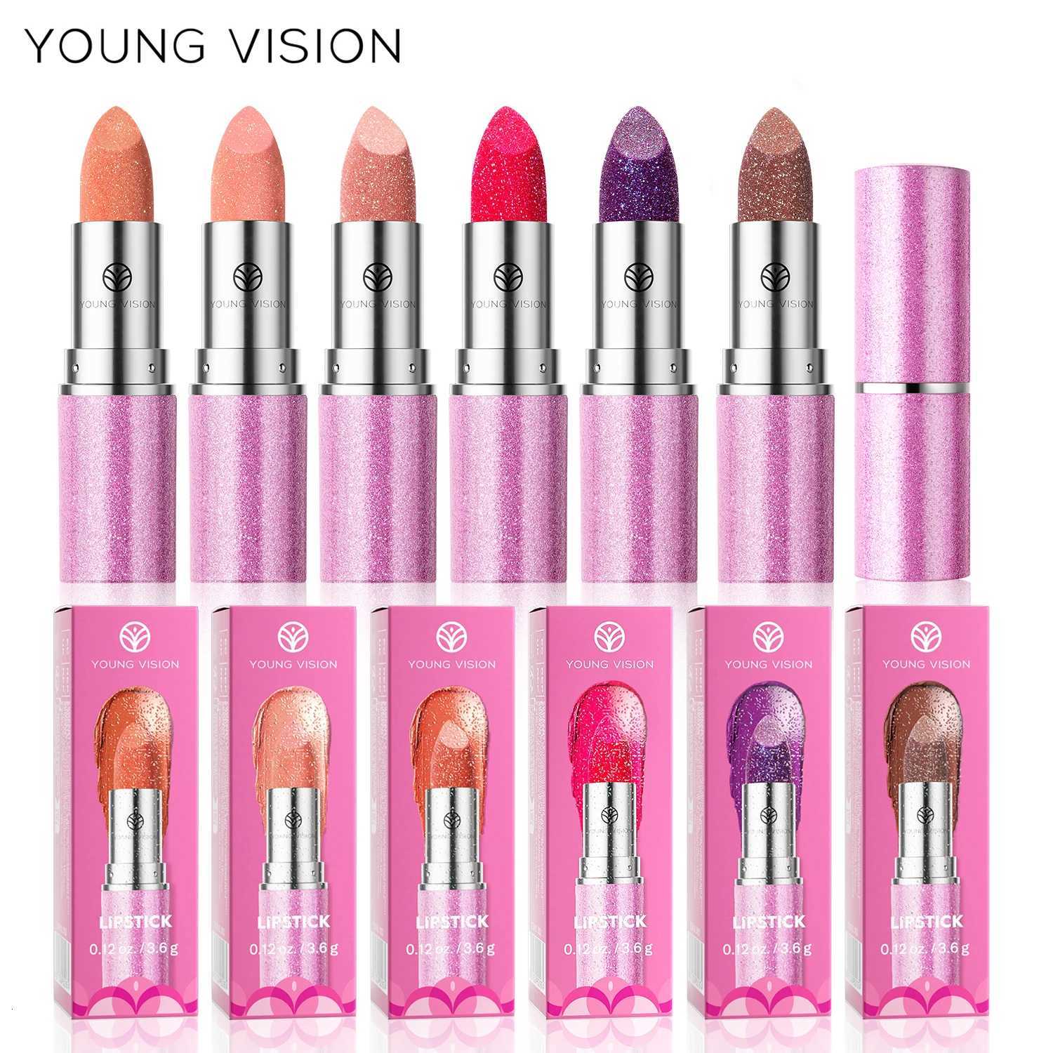 6 Colors Available Pearl with Flash Lipstick Color Eyeshadow that is Not Easy to Fall Color Temperature Change G250729