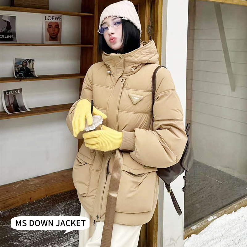 Comfortable Ladies' Down Outerwear for Cold Weather