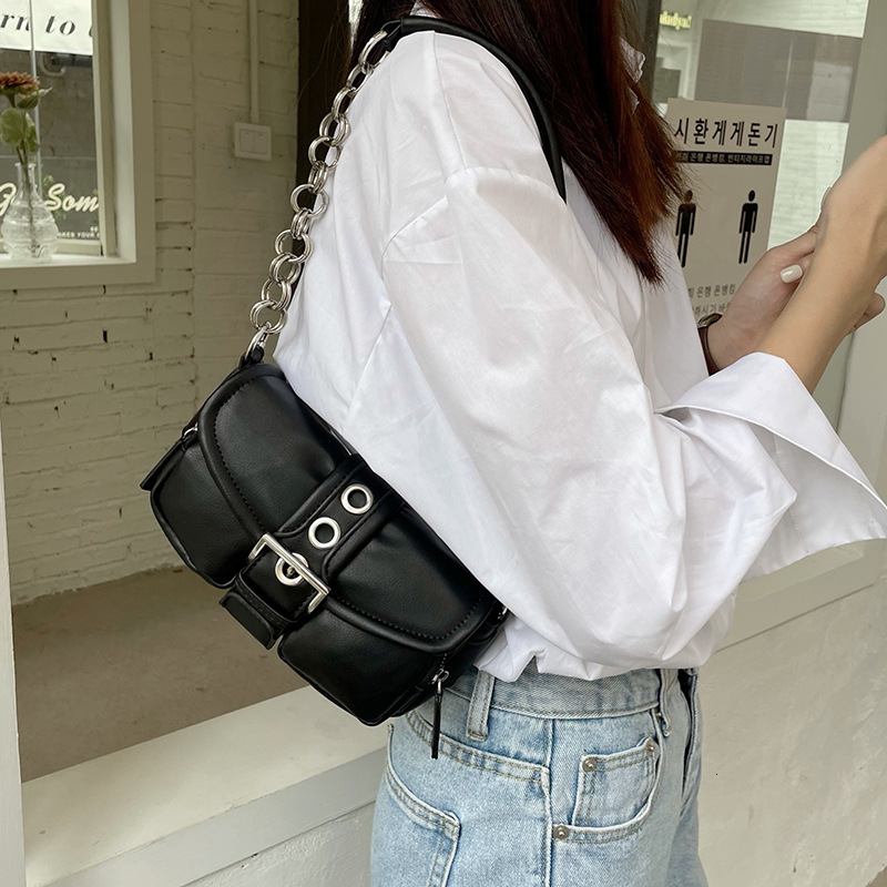 Designer Bag Niche Design Bag Mini Retro Ring Chain Underarm Bag 2025 New Luxury Bag Trend Baguette Crossbody Small Bag Tote Bag
