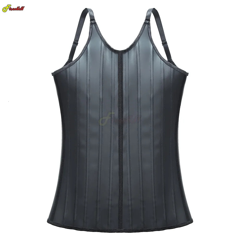 Women Latex Waist Trainer Women Binders Shapers Modeling Strap Corset Colombian Girdles Body Shapewear Faja Shape Sport Vest 250726