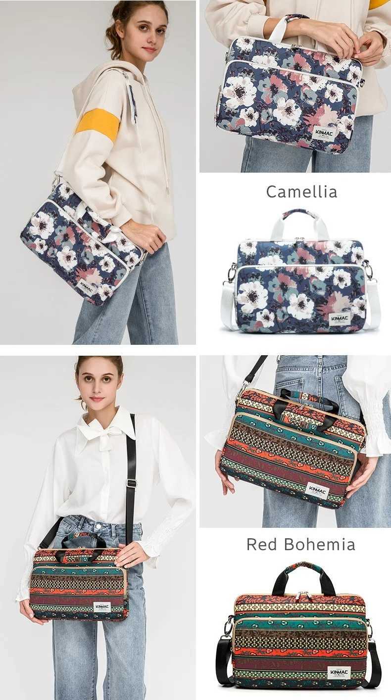 Kin Brand Laptop Bag 13.31415.415.616 InchLady Wen Man Shoder Messenger Handbag Case For Book Air Pro Notebook PC y250730