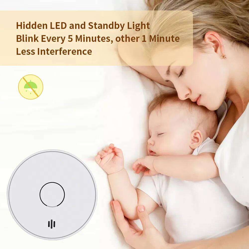 Standalone Smoke Alarm customization V-Come Advanced Alarm Detector with Long-Lasting Lithium Battery for Home Safety VS02