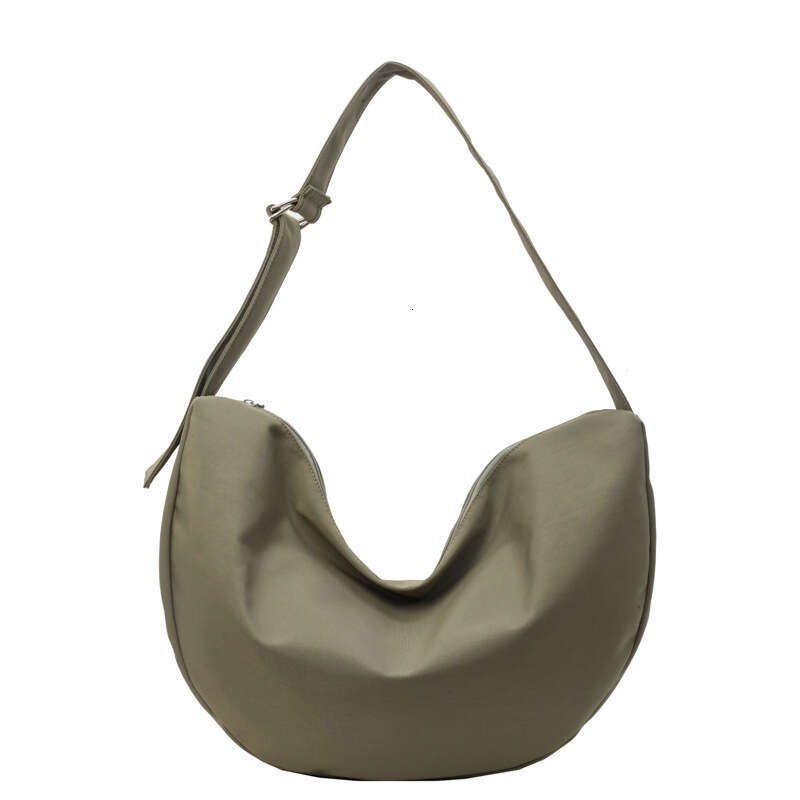 Large Capacity Canvas Versatile Niche Design Crossbody for Men and Women College Students Shoulder Commuter Tote Bag