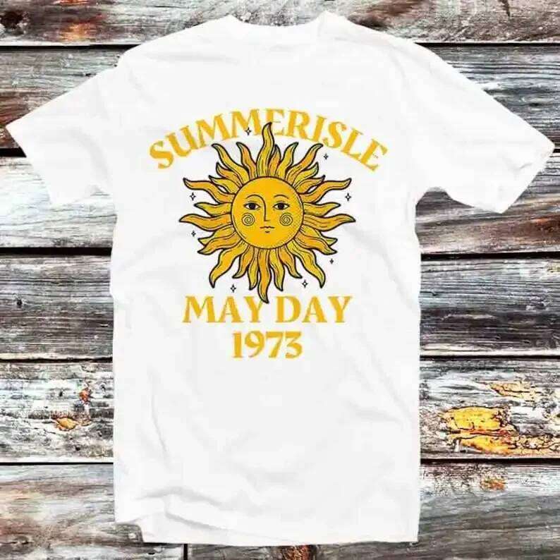 Summerisle Festival Inspired by The Wicker Man Film Horror T Shirt Vintage Retro Gift Mens Womens Unisex Cartoon Anime