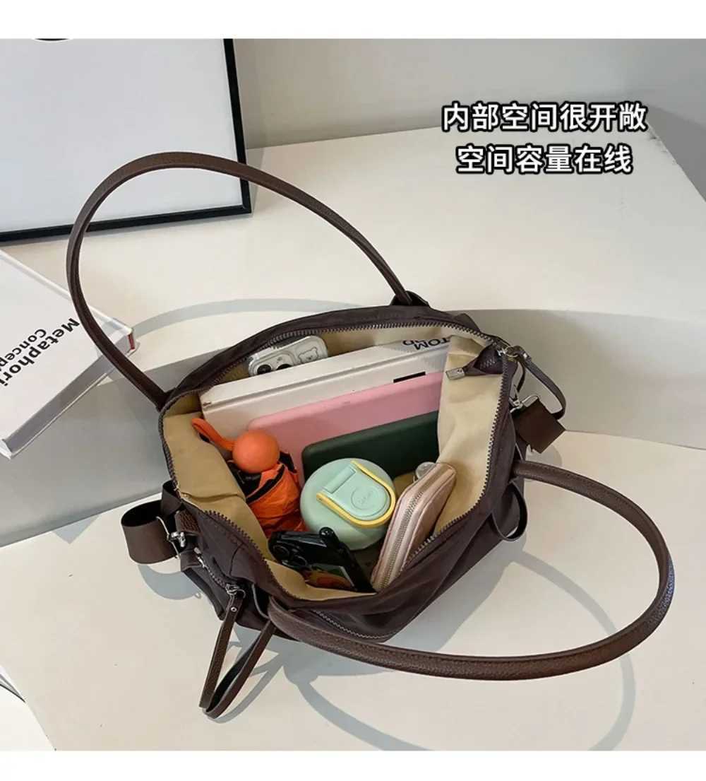 2024 New Trendy Casual Tote Bag Large Capacity Shoulder Messenger Bag Handbag Y250730