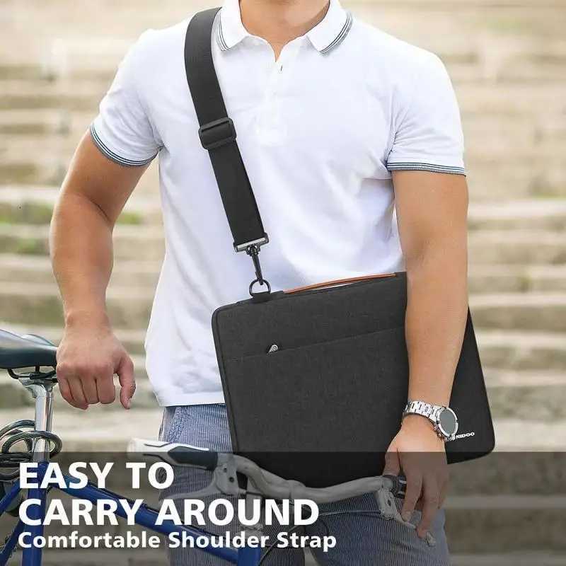 NIDOO Handbag Laptop Bag 11.6 13 14 15.6 Inch For Xiaomi Book Air Pro 13 Sleeve Case Cover Computer Notebook Briefcase y250730