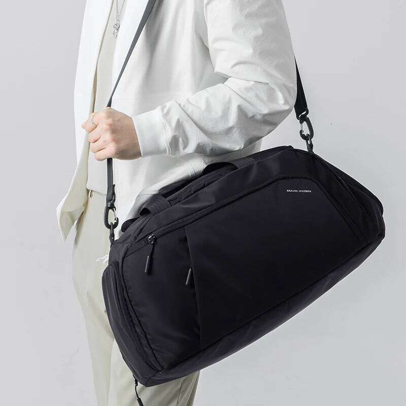 Mark Ryden 30L Men's Travel Duffel Bag Multi-Pocket Lage Tote with Shoe Compartment for Camping, Gym and Trips