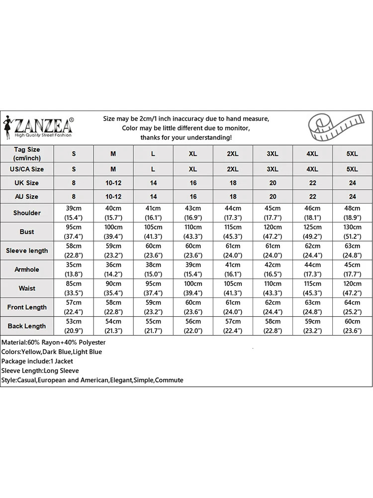 ZANZEA Fashion Lapel Collar Jackets Casual Denim Coats Spring Women Long Sleeve Outwear Vintage Pocket Waisted Cropped Tops 250730
