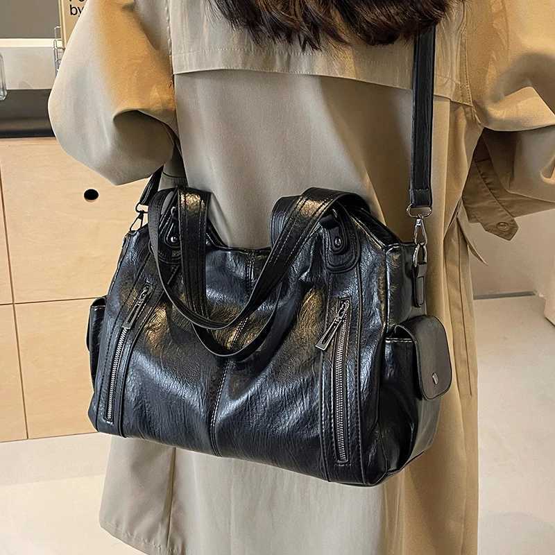 Soft Interior Compartment Shoulder Bags High Quality Ctra Crossbody Bags for Women PU Leather Handbags Y250730
