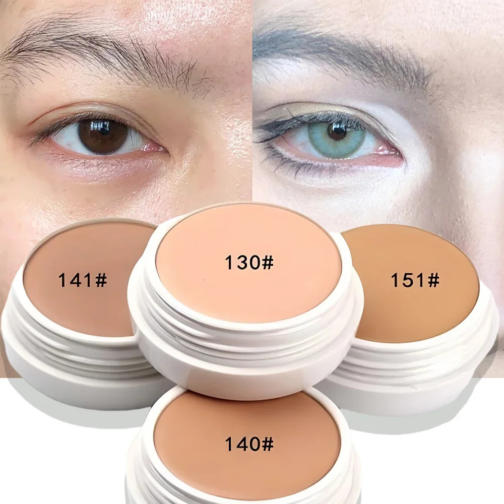 High Coverage Concealer Cover Anti Dark Circle Freckle Lasting Waterproof Foundation BB Cream for Face Makeup Base Cosmetics 250730
