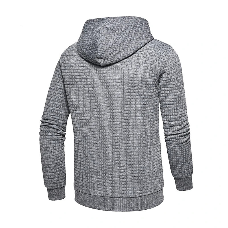 Mens Hooded Pullover Fall Casual Slim Longsleeved Warm Sweater Knit Loose Tops Outdoor Sports Clothing 250729